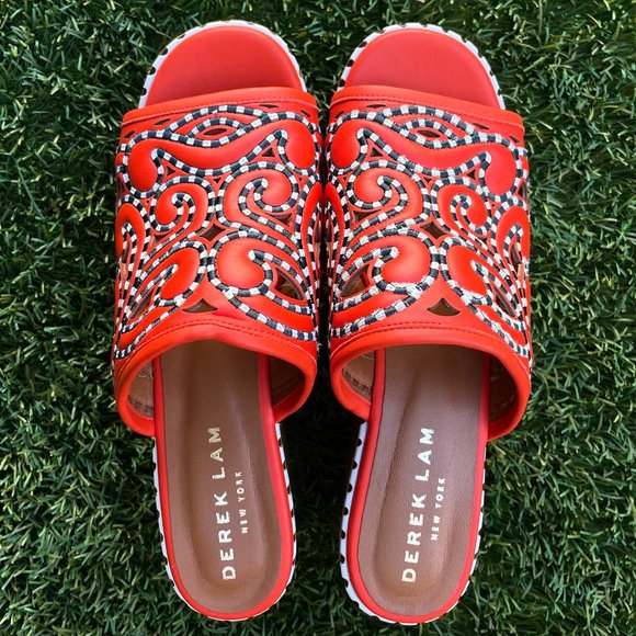 NWOT Derek Lam Mhina Platform Clogs Size 38 - Picture 5 of 8